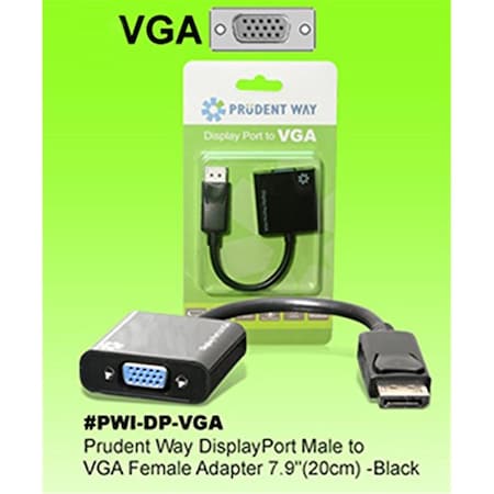 Prudent Way Adapter VGA Display Port For Windows PR391770
